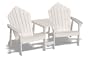Jack Post Jennings JN-35W Adirondack Tete-A-Tete Painted White