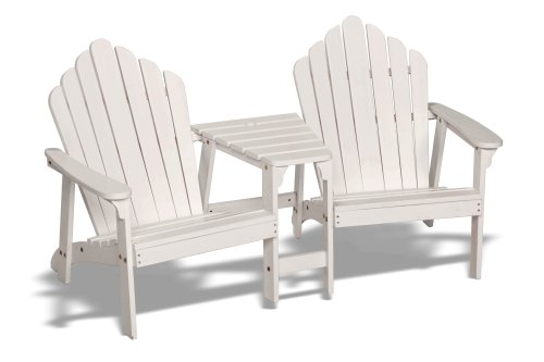 Jack Post Jennings JN-35W Adirondack Tete-A-Tete Painted White