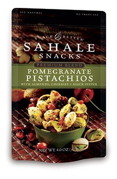 Sahale Snacks Pomegranate Pistachios Premium Blends (6x4oz)