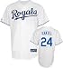Rick Ankiel Jersey: Adult 2010 Majestic Home White Replica #24 Kansas City Royals Jersey - Large