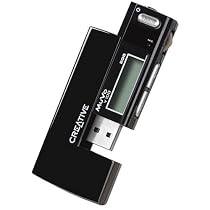 Creative MuVo V100 - Digital player - flash 2 GB - WMA, MP3 - black