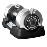 Bayou Fitness Adjustable Dumbbell (50 Pounds)