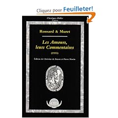 Les Amours, leurs commentaires : texte de 1553