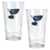 St Louis Blues 2 Piece Pint Glass Set