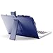 Fosmon Leather Case with Stand, USB Keyboard and Stylus for 10