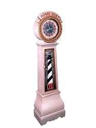 Lighthouse Grandfather Nautical Wood Clock