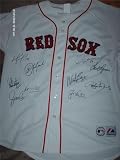 Boston Red Sox Legends Autographed/Hand Signed Jersey