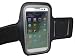 Sport Armband Case for New Samsung Galaxy S4 GT-I9500 / GT-I9505 / S3 i9305 LTE / GT i9300 / SGH-i747 / SGH-T999/ SPH-L710/ SCH-i535 - (Black) with free metal dust cap