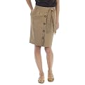 Merona&reg; Collection Belted Safari Skirt - Cattail Brown