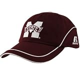 Russell Mississippi State Bulldogs Maroon Slit Twill Adjustable Hat