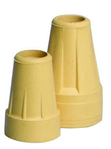 `Crutch Tips -Jumbo - Tan -Retail Box (pair)