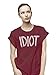 Idiot Mens & Ladies Fashion Slogan Unisex Fit T-Shirt
