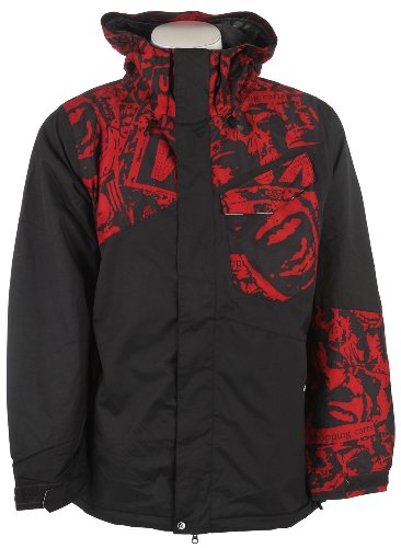 Volcom Profile Insulated Jacket Blood Red Mens