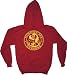 Juno Dancing Elk Condors Maroon Hoodie Sweathshirt