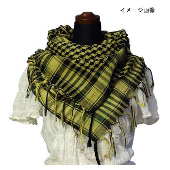 ドレス(DRESS) アフガンストール ブラック/イエロー LD-GG-2057