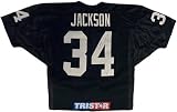 Bo Jackson Autographed/Hand Signed Authentic Wilson Oakland Raiders Black Jersey