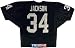 Bo Jackson Autographed/Hand Signed Authentic Wilson Oakland Raiders Black Jersey