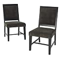 Loden Dining Chairs - 2pk Black