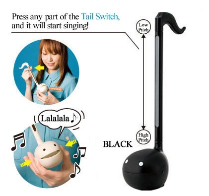 Maywa Denki Otamatone Music Instrument - Black