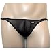 Groovin' Adjustable Mesh Bikini Brief - Black