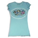 Jade - Girls Cap Sleeve T-Shirt, Light Blue