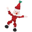 Dog Toys - Zanies HOWLiday Bungee Friends - Santa