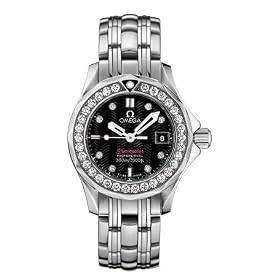 Omega James Bond Seamaster 300M Diamond Ladies Watch 212.15.28.61.51.001