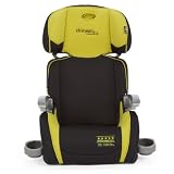 The First Years Compass B505 Adjustable Booster Car Seat, Abstract Os Black/Yellow