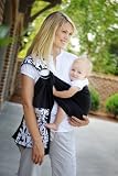 Maya Wrap Organic Baby Sling (Large, Charcoal Eclipse)