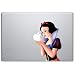 MacBook SnowWhite Decal Skin, Sticker "12.00" SHIPS FAST