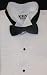 Tuxedo Bow Tie in Black