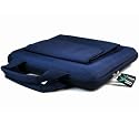 ULTIMATEADDONS Blue Hard EVA Briefcase Style Bag for SONY DVPFX730 7" Portable DVD Player's