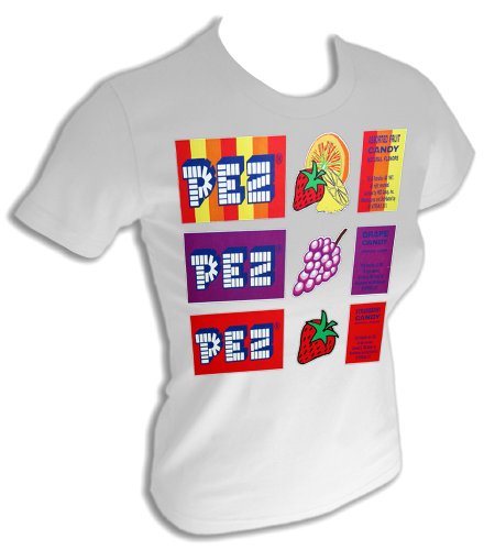 Vintage Pez Candy Toy Dispenser Body Heat Activated Original Licensed T-Shirt