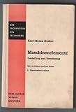 Produkt-Bild: Maschinenelemente. Gestaltung und Berechnung.