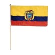 Ecuador Flag 12 x 18 inch
