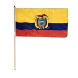 Ecuador Flag 12 x 18 inch