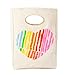 Fluf Organic Cotton Lunch Bag, I Heart You