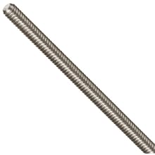 Fully Threaded Rod, 18-8 Stainless Steel, Uncoated (Bright) Finish, Metric, Right Hand