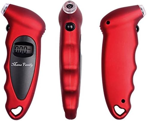 Digital Tire Pressure Gauge with Batteries Simple to Hold and Use with Easy Grip. LCD Display. PSI 0-100. Accurate for Cars, Trucks, Motorcycles, RVs and Bicycles.