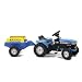 Falk New Holland Tractor and Trailer Ride-on