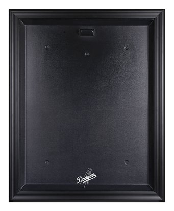 Los Angeles Dodgers Black Framed MLB Jersey Display Case