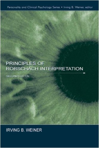 Principles of Rorschach Interpretation (Lea Series in Personality and Clinical Psychology)