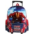 Marvel Iron Man II Large Rolling Backpack for School or Travel - Mach IV Iron Man Rolling Backpack