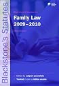 Blackstone's Statutes on Family Law 2009-2010 (Blackstone's Statute Series)