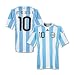 Adidas #10 Messi Argentina Home 2010 World Cup Jersey (S)