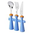 Trebimbi Puppets 3-pc. Flatware Set - Sky Blue