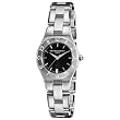 Baume & Mercier Women's 10010 Linea Black Dial Stainless Steel Watch from Baume & Mercier