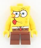 Lego Spongebob Squarepants Tongue Out Minifig 4982 sold loose