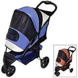 Pet Gear Sportster Pet Stroller for cats and dogs up to 45-pounds, Mango
