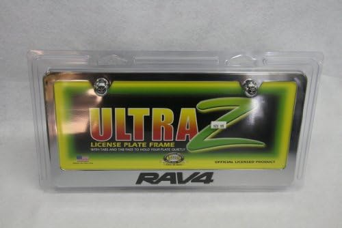 Universal Brass UltraZ License Plate Frame Toyota RAV4